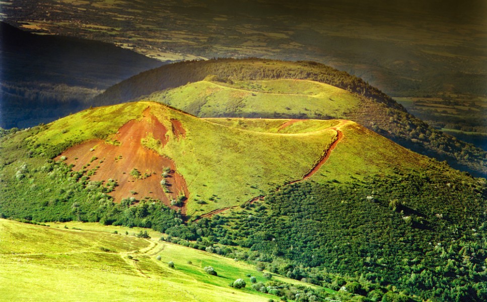 Randonnée accompagnée dans la Chaîne des Puys en Auvergne